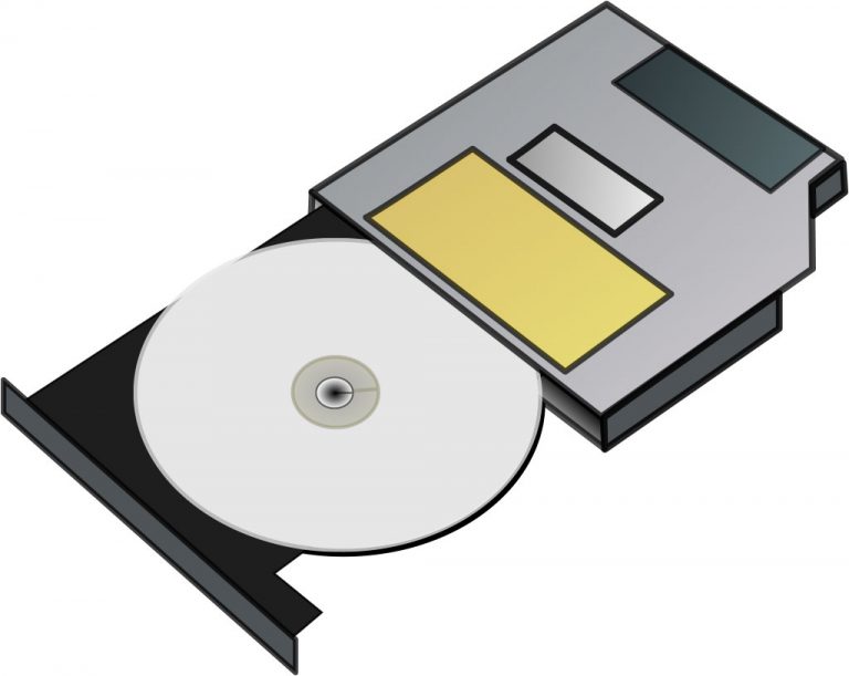 CD Drive Illustration TIM