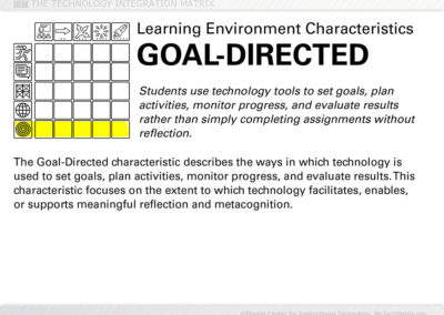 Goal-Directed Learning Text Slide