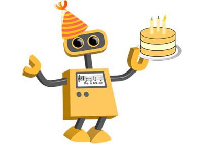 Robot 04: Birthday Bot
