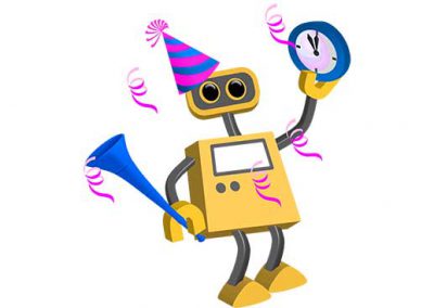 Robot 76: Happy New Year (No Date)
