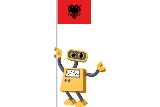 Robot 39-AL: Flag Bot, Albania