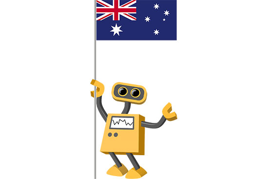 Robot 39-AU: Flag Bot, Australia