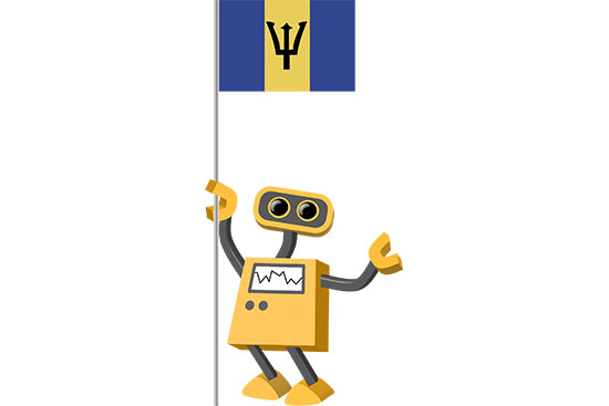 Robot 39-BB: Flag Bot, Barbados