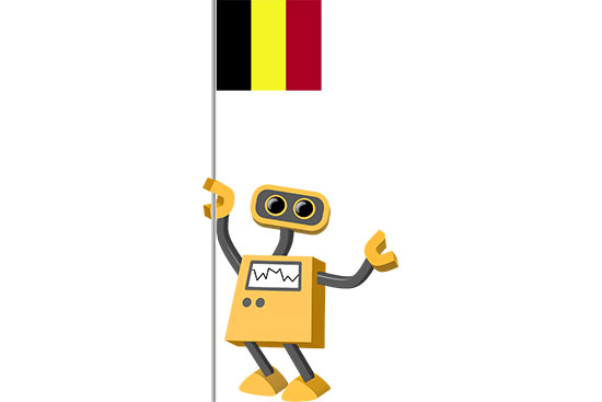 Robot 39-BE: Flag Bot, Belgium