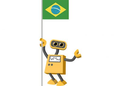Robot 39-BR: Flag Bot, Brazil