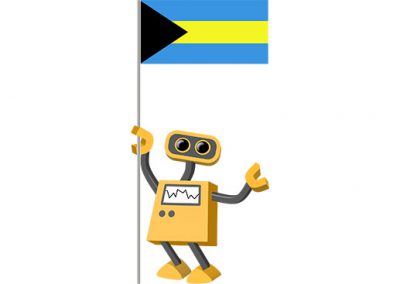 Robot 39-BS: Flag Bot, Bahamas