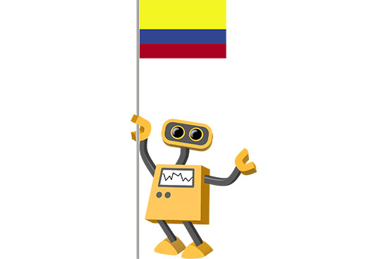 Robot 39-CO: Flag Bot, Colombia