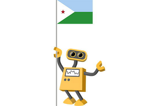 Robot 39-DJ: Flag Bot, Djibouti
