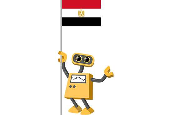 Robot 39-EG: Flag Bot, Egypt