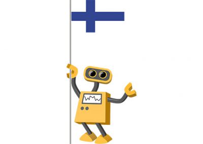 Robot 39-FI: Flag Bot, Finland