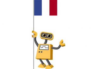 Robot 39-FR: Flag Bot, France