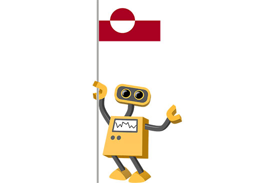 Robot 39-GL: Flag Bot, Greenland
