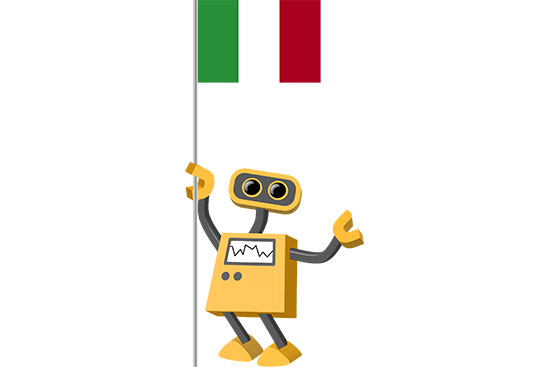 Robot 39-IT: Flag Bot, Italy