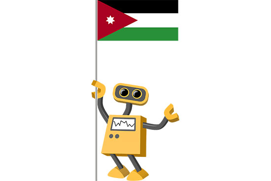 Robot 39-JO: Flag Bot, Jordan