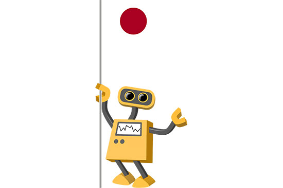 Robot 39-JP: Flag Bot, Japan