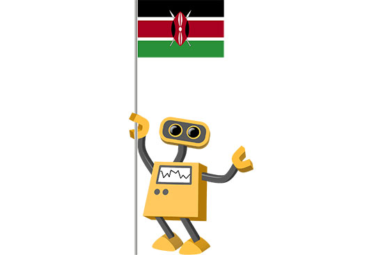 Robot 39-KE: Flag Bot, Kenya