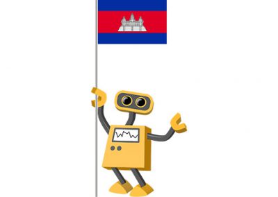 Robot 39-KH: Flag Bot, Cambodia