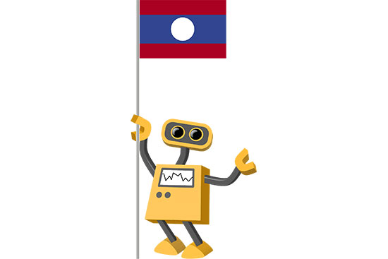 Robot 39-LA: Flag Bot, Laos