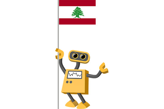 Robot 39-LB: Flag Bot, Lebanon