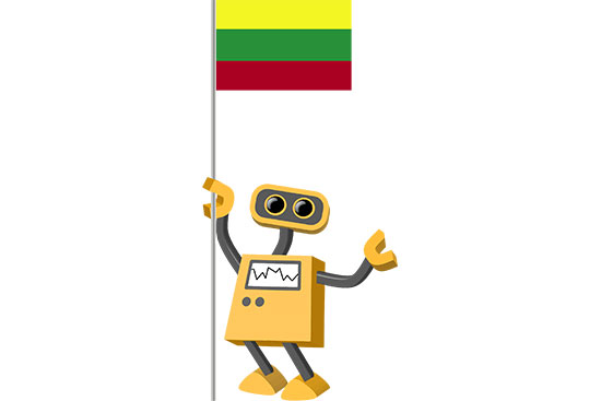Robot 39-LT: Flag Bot, Lithuania