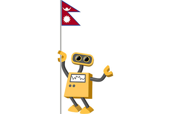 Robot 39-NP: Flag Bot, Nepal