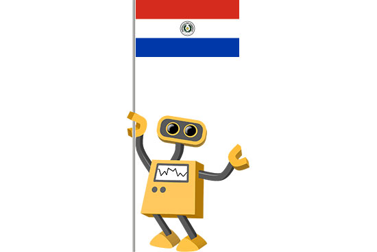 Robot 39-PY: Flag Bot, Paraguay