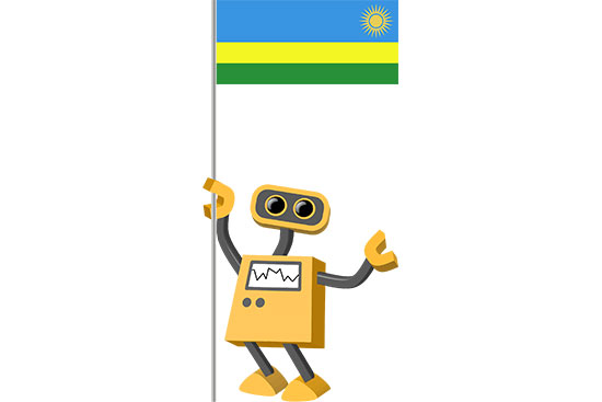 Robot 39-RW: Flag Bot, Rwanda