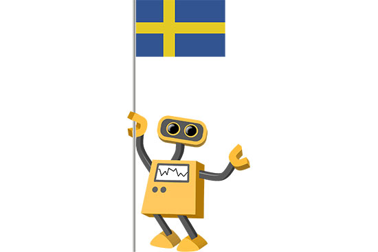 Robot 39-SE: Flag Bot, Sweden
