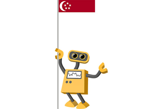 Robot 39-SG: Flag Bot, Singapore