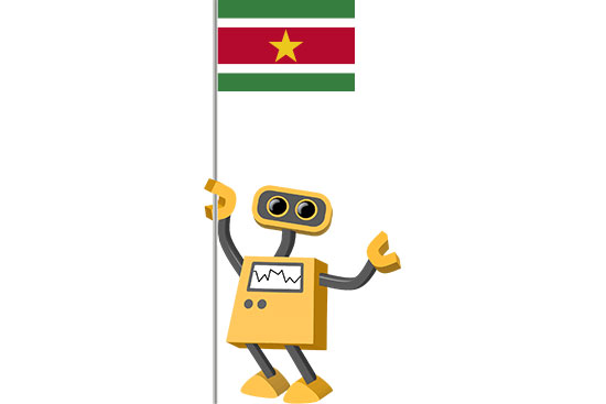 Robot 39-SR: Flag Bot, Suriname