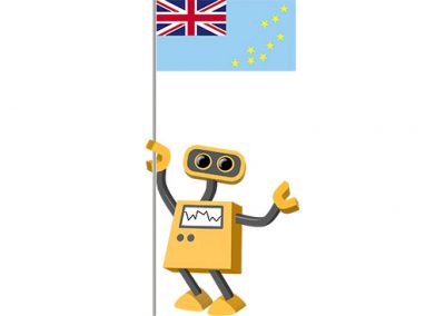 Robot 39-TV: Flag Bot, Tuvalu
