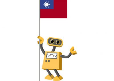 Robot 39-TW: Flag Bot, Taiwan