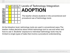Adoption Level Text Slide | TIM