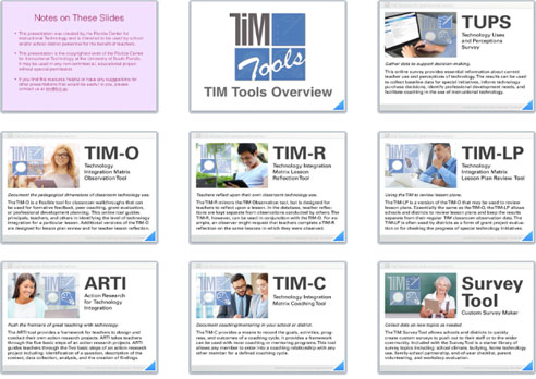 TIM Tools Overview