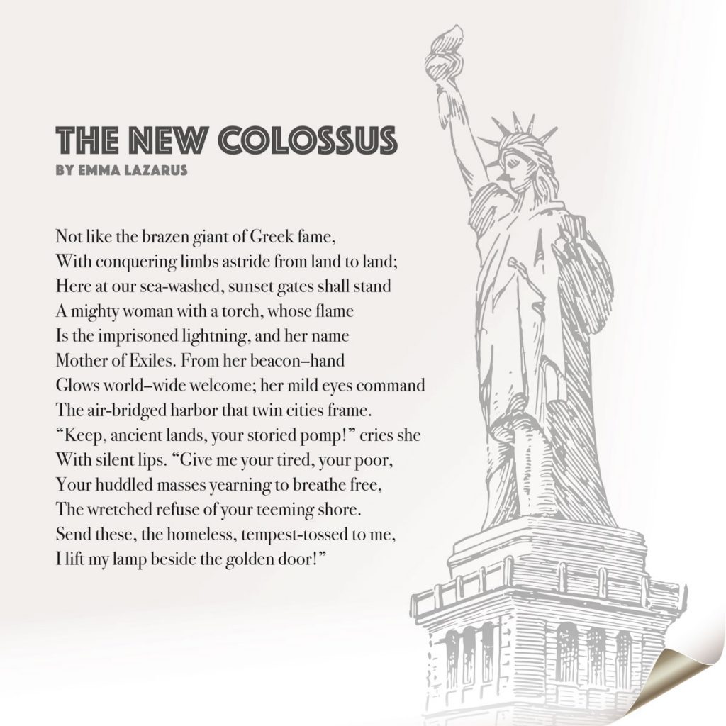 the new colossus analysis line by line