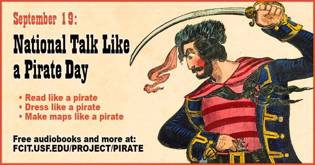 September 19 Talk Like a Pirate Day FCIT