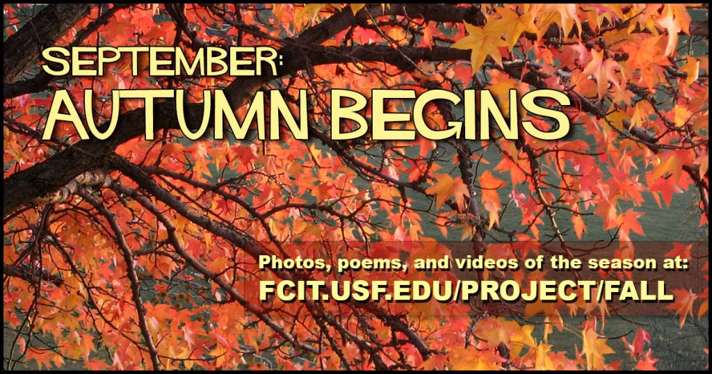 September Autumn Begins FCIT