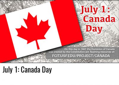 July 1: Canada Day