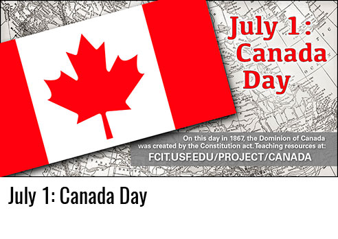 July 1: Canada Day