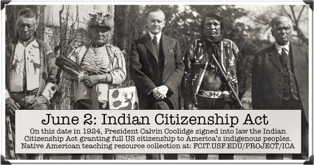 What Is The American Indian Citizenship Act Of 1924