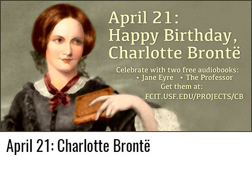 April 21: Charlotte Brontë