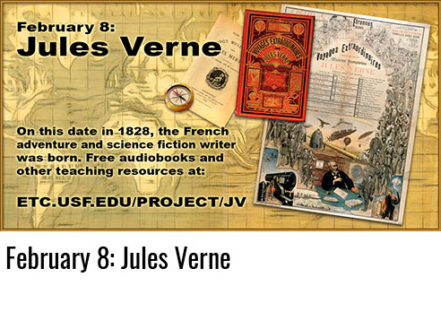 February 8: Jules Verne