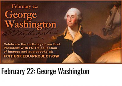February 22: George Washington