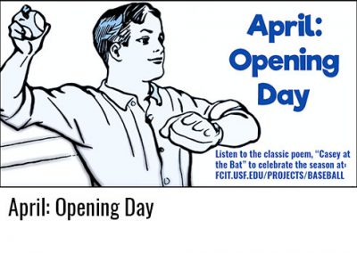 April: Opening Day