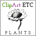 box-style Clipart plants button