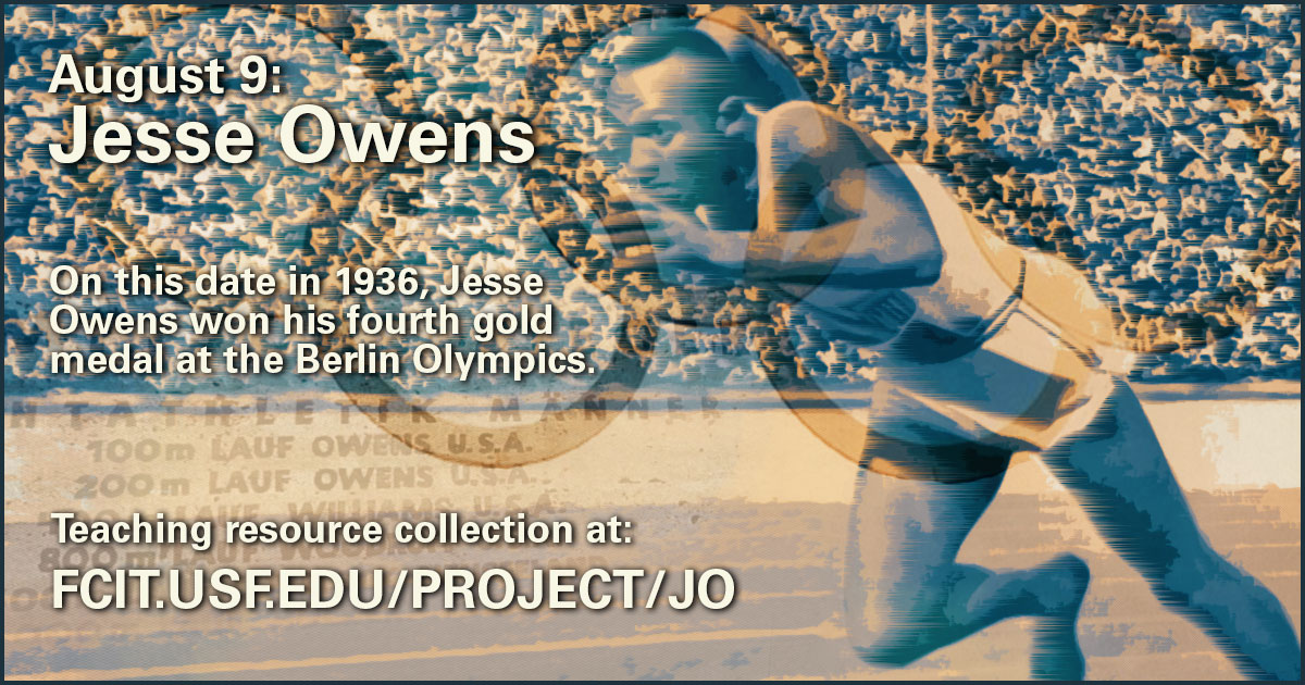 August 9: Jesse Owens | FCIT
