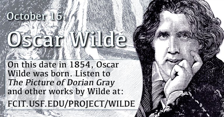 October 16: Oscar Wilde | FCIT