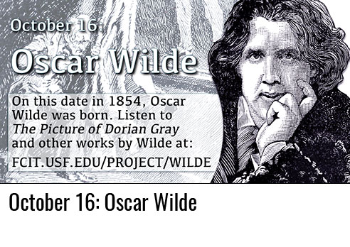 October 16: Oscar Wilde