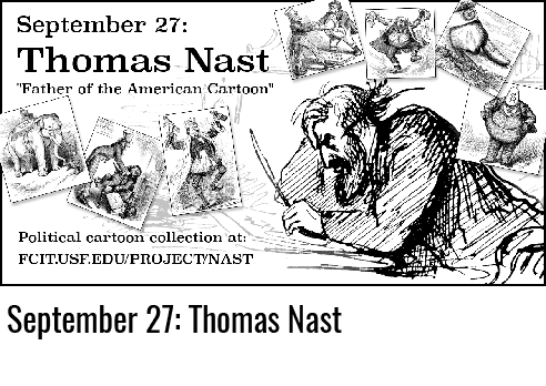 September 27: Thomas Nast