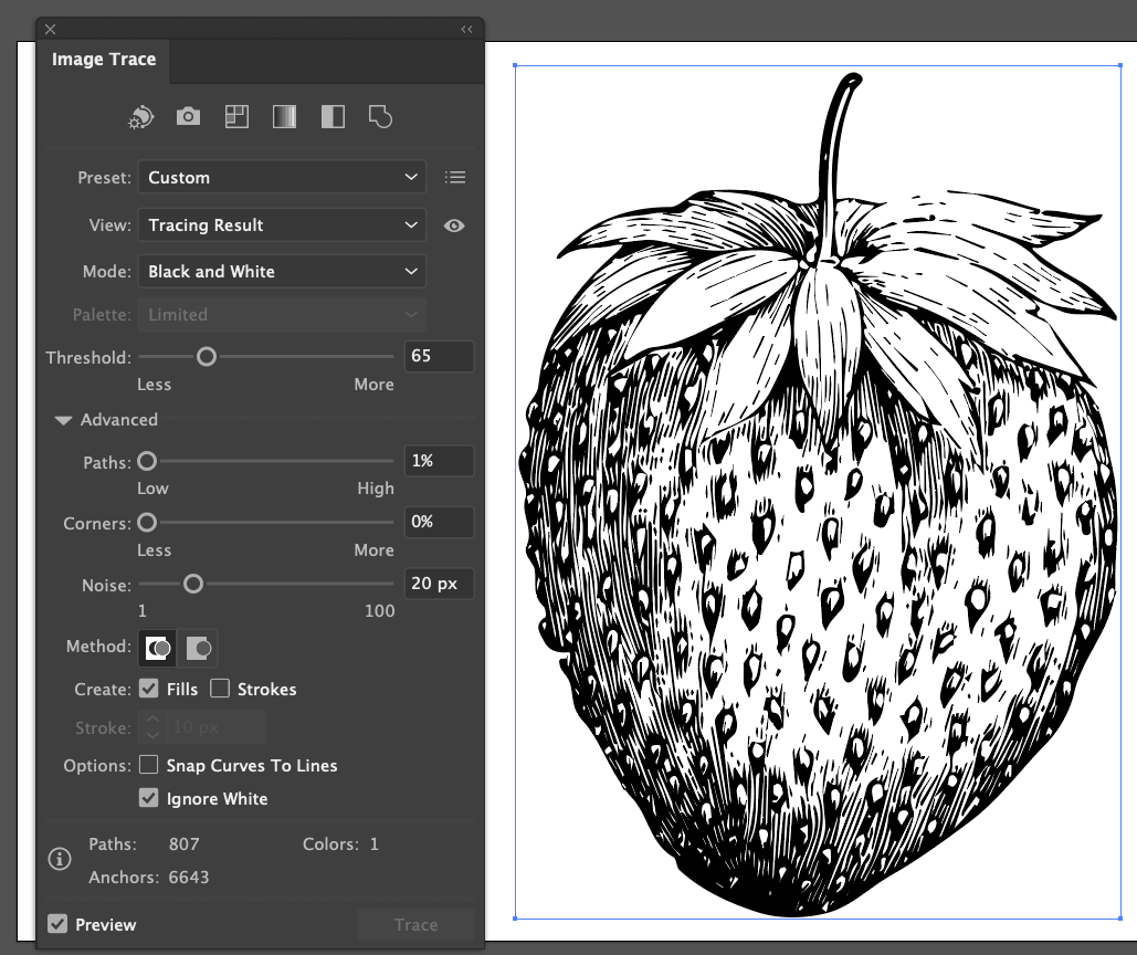 convert raster to vector illustrator